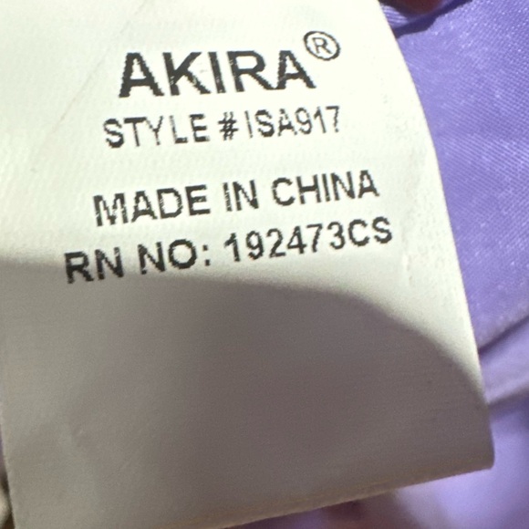AKIRA Purple FIELD OF DREAMS SATIN QUILTED Jacket - Picture 6 of 7